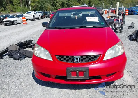 2005 Honda Civic Lx z USA, uszkodzony, nr VIN 1HGEM22565L037530